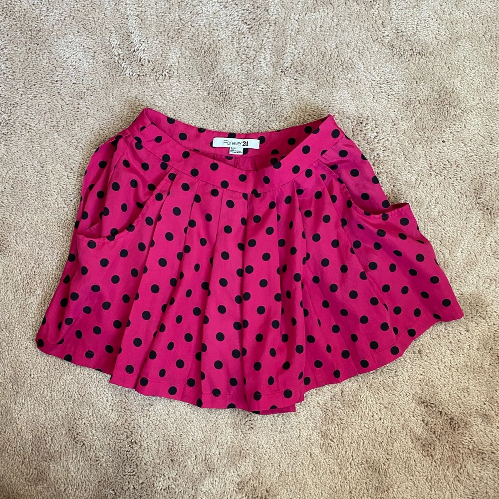 Forever 21 Polka Dot Skirt